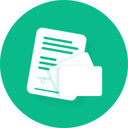 Real estate documentation icon